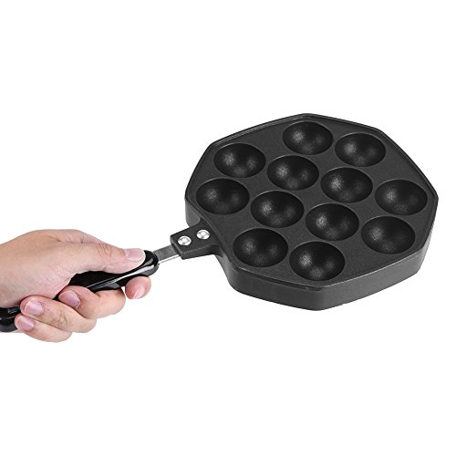 La Mejor Selección de Máquinas de hacer Takoyaki - 5 favoritos. 50 Máquina para Hacer Takoyaki, Sartén de Hierro Fundido Fácil Y Simple de Hacer Bola de Pulpo Takoyaki Japonesa Ideal para Mini Moldes para Panqueques Cake Pan Y Máquina para...
