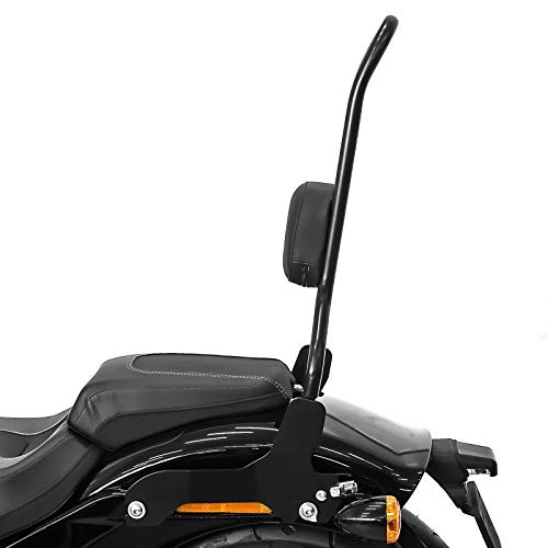 Motorcycle Parts Sissy bar CSXL for Harley Davidson Fat Boy black