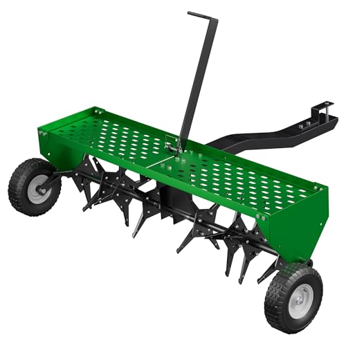 Ouluu 48 Tow-Behind Lawn Aerator with Tines