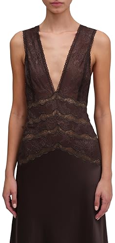 Image of Ronny Kobo Women's Naila Lace Maxi Dress