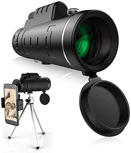 Télescope monoculaire 40X60 avec prisme Bak4 clair pour vision longue distance