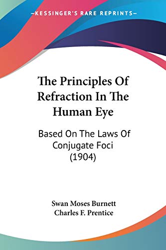The Principles Of Refraction In The Human Eye: Based On The Laws Of Conjugate Foci (1904)