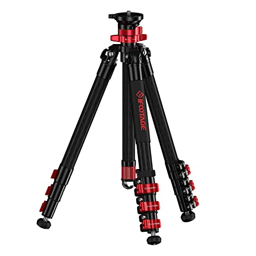 Ifootage Camera Tripod Height 59''/150Cm, Camera Tripod, Carbon Fiber, Compatible With Canon Nikon Sony And Other Dslr Camera Camcorder,Max. Load Up To 13.2Lb/6Kg #TOP11