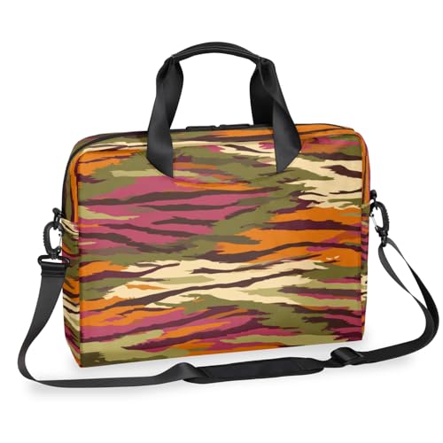 Bolsa para laptop 16 pulgadas camuflaje animal resistente al agua miniatura 1