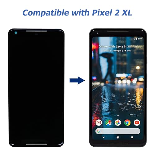 Écran LCD de précision pour Google Pixel 2 XL G011C de 6,2 pouces - 6
