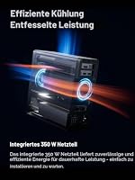 MINIS FORUM MS-02 Ultra Workstation Mini PC, Intel Core Ultra 9 285HX (24C/24T, bis zu 5.5GHz), 32GB RAM, 1TB SSD, PCIe 5.0 x16,4× DDR5(ECC), 4× M.2, USB4 v2,Dual 25GbE+10GbE+2.5GbE(vPro), Wi-Fi 7 – Ansicht 8