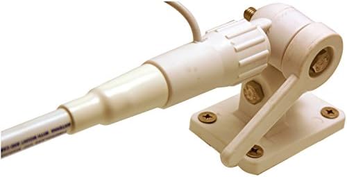 Tram1610-HC Pretuned VHF 3-dBd-Gain Marine Rachet-Mount 5-Foot Fiberglass Antenna with RG58 Cable and PL-259 Connector