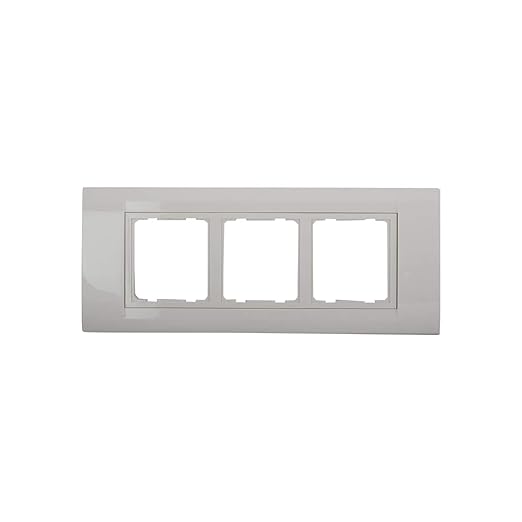 Anchor by Panasonic Polycarbonate Roma 6 Module Tresa Plate (White) (30250)