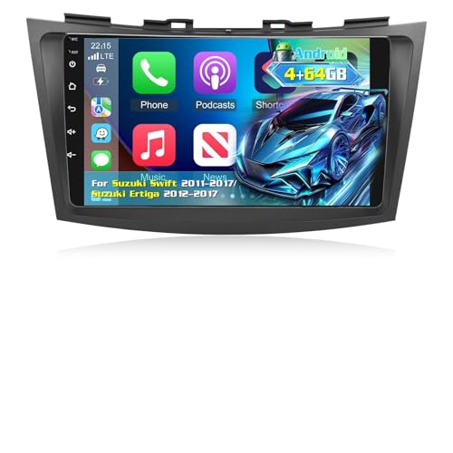 Écran tactile 9 pouces Suzuki Swift pour remplacer votre radio d'origine avec GPS