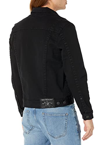 True Religion Men's Denim Trucker Jacket4