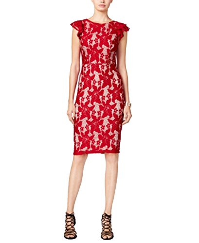 knee length dresses for ladies Women's Sexy V-Neck Floral Juniors Midi Dresses main image 0