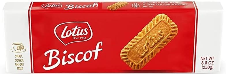 Lotus Biscuit Caramelised, Small Cookie, Unique Taste, 250g (Product Of Belgium) From DECADENT FOODS-image-40