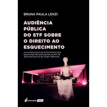 Capa do livro Audiência Pública do STF sobre o Direito ao Esquecimento - 2023