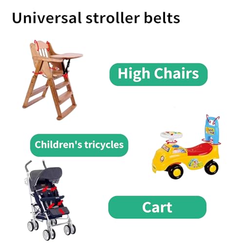 5 Punkt Gurt Sicherheitsgurt,Gurt,5 Punkt Gurt für Hauck Hochstuhl Gurt und Kinderwagen,Harness for Highchair,Kinder Sicherheitsgurt Gurt Tripp Trapp Stuhl,Kinderwagen Anschnallgurt,Kinderschutzgurt
