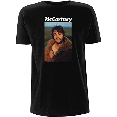 Paul McCartney McCartney Photo Official Tee T-Shirt Mens Unisex - Les Beatles, Paul McCartney, John Lennon, RIngo Starr, George Harrison Paul McCartney McCartney Photo Official Tee T-Shirt Mens Unisex