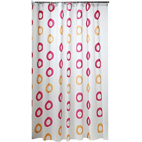 Rideau de douche antibactérien imperméable en PEVA épais haute résistance