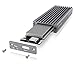immagine 2Icy Box Ssd Ssd M.2 Nvme Case, USB 3.1 (Gen2, 10 Gbit/S), Sistema di Raffreddamento, USB-C, USB-A, Pcie M-Key, Alluminio, Grigio