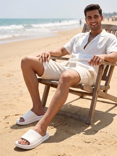 Image of OFF LIMITS PLAYA Men's multipurpose Classic water resistant slippers for Indoor and Outdoor Comfortable Clogs that holds your feet secure in its place.