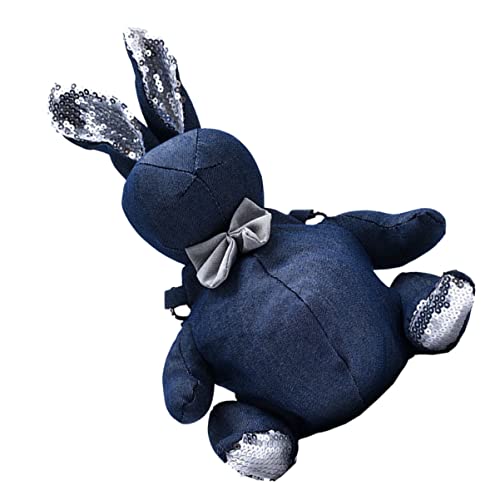 VALICLUD 1pc Design Crossbody Bag Denim Shoulder Bag for Daily Use Lightweight and Unique for School Shopping Work and Casual Outings Dark