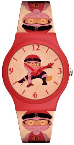 Image of Acnos Character Kid's Happy Colorful Water-Resistant Durable Watch for Boys Kids Boy with Fun Designs Adjustable Strap Positive Messages Watch for Kids