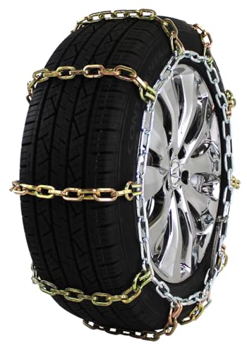 Quality Chain Light Truck Heavy Duty Square Link Alloy Non-Cam Tire Chains – Single Mount (2128RHD)