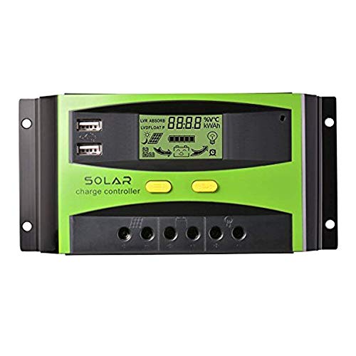 wccsolar.es Regulador de Carga Pwm 40A 12V 24V Fotovoltaico