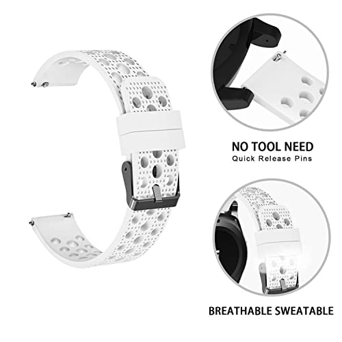 Lamshaw Correa de Silicona para Smartwatch Wahoo ELEMNT miniatura 3