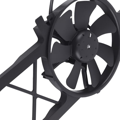 Image of maXpeedingrods A /C Condenser Fan Assembly for Nissan Frontier 2005-2006, Pathfinder 2005-2007, Xterra 2005-2006 Replacement 9608230 92120ea200 92120zl00a