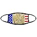 Produktbild DIYthinker Local Japanese Travel Map Mouth Mask Warmer Anti-Dust Stars Stripes Flag