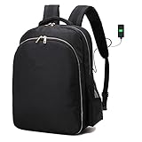 Portable Backpack Bag for Barbers Hairdressings Backpacks for Clippers and Supplies Barbers Organizer with USB Port Hairdresser Tool Bag