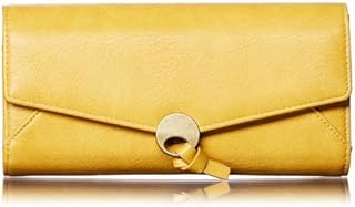 [CHRISTIAN BELETT] 財布 レディース 長財布 大容量 ブランド 縦型カード収納 合成皮革 anan掲載商品 プレゼント ギフト 箱入り (SAN-Yellow)