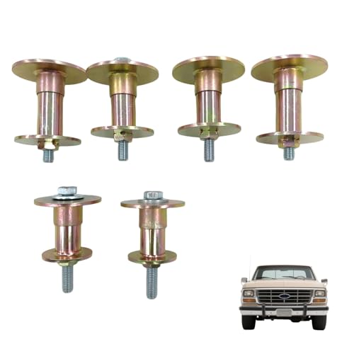 Truck Body Mount Hardware Kit for Ford F100 F150 F250 F350 1965-1979 Standard Cab 2WD 4WD, for Prothane 6-110-BL 6-110-RD 6110 Energy Suspension 4.4104 Body Mounts