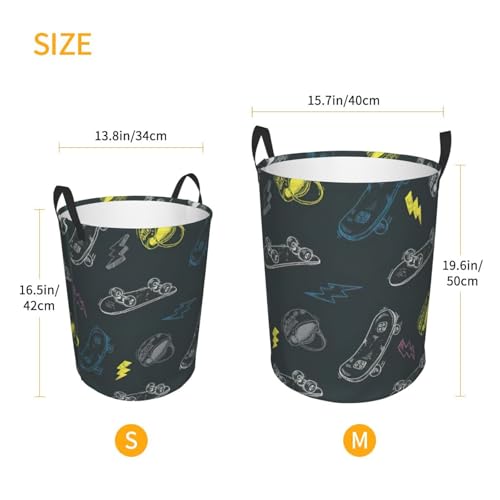 Panier à linge bac de rangement couvertures et vêtements pour chambre à coucher - 6