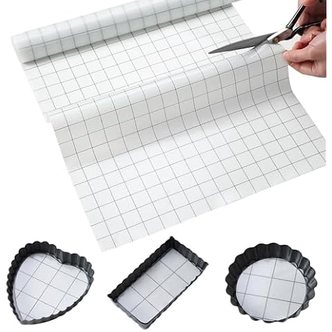 Silicone Baking Mat Roll 16IN*5FT Free Cutting, Non-Slip Pastry Mat, Non-Stick Reusable Air Fryer Liner, Oven Liners, Counter Mat, Freeze Dryer Mat, Easily Cut to Size Fit All Ovens Pans Tins Dishes Cover