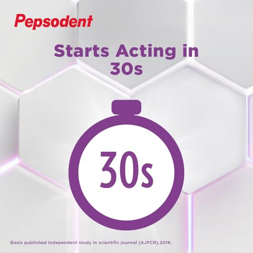 Image of PEPSODENT SENSITIVE Care Toothpaste, Multipack, specially formulated with 5% Potassium Nitrate, Starts Acting in 30s,100% Vegetarian, Protects against Sensitivity & Fights Cavities,150G(75Gx2)