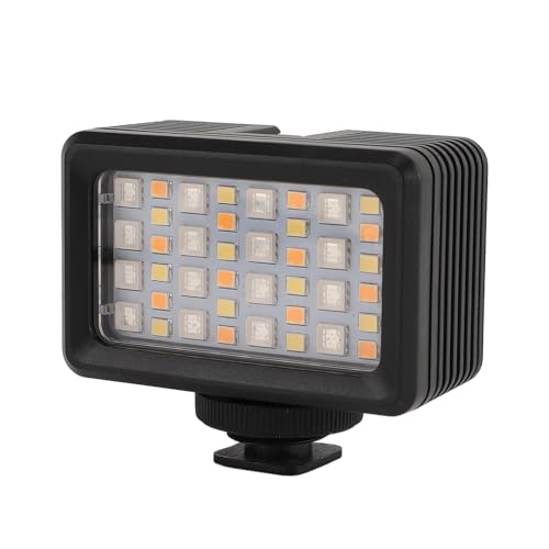 Luz de vídeo RGB impermeable de 40 m que elimina la oscuridad marina en fotografía y vídeo en vivo