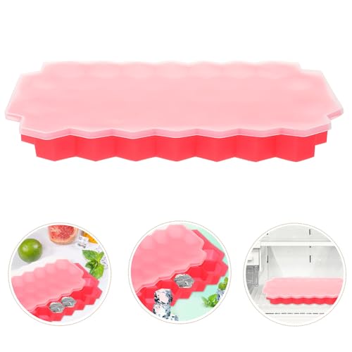 Bandeja de cubitos de hielo silicona con tapa Ipetboom miniatura 7