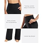 Promover Wide Leg Pants Woman Yoga Pants with Pockets Stretch Loose Casual Lounge Sweatpants Petite/Regular/Tall - Image 3