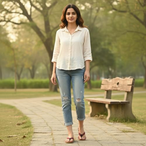 Image of BERSACHE Extra Soft Classic Casual with Regular wear with Ultra Soft Slipper for Women's
