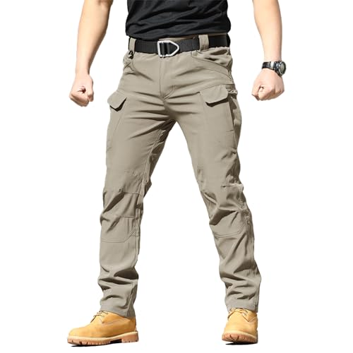 La mejor comparación de Pantalones para Hombre los más recomendados. 45 EKEJLI Pantalones tácticos para Hombre, Pantalon Senderismo Hombre, Pantalones tacticos Militar Hombre,Antidesgarro,Impermeable,para tácticas Militares, Senderismo, Trabajo