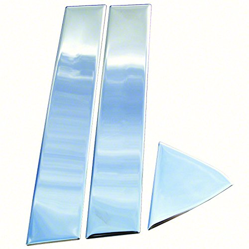 Coast To Coast CCIPC211 Highly Polished Stainless Steel Pillar Post Covers - Pack of 6