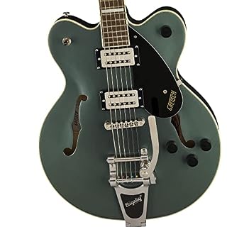 Gretsch G2622T Streamliner™ Bloc double coupe avec Bigsby® Vert Stirling - Les Beatles, Paul McCartney, John Lennon, RIngo Starr, George Harrison Gretsch G2622T Streamliner™ Bloc double coupe avec Bigsby® Vert Stirling – Image 6