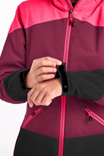 killtec Mädchen Outdoorjacke/Funktionsjacke mit Kapuze KOW 195 GRLS JCKT, brombeere, 176, 38510-000