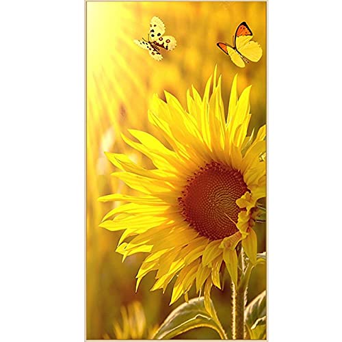 Grand Format Broderie Diamond Painting complet de tournesol, un cadeau créatif inoubliable
