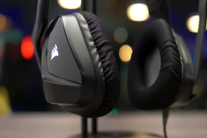 CORSAIR VOID PRO ヘッドフォン Corsair CA-9011152-NA Void Pro RGB Wireless Gaming Headset with