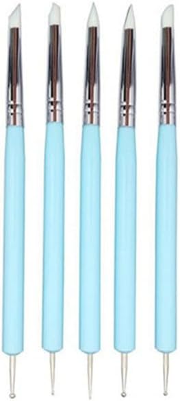 KHMCRSDO 13 Sets of Clay Tools Polymer Carving Pellet Stick Indentation Silicone Pen Sculpture Combination Set