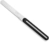 Arcos Paring Knife 4 Inch Stainless Steel. Table Knife for Peeling Fruits and Vegetables. Ergonomic Polypropylene Handle. Suitable for all types of food. Series B-Line. Color Black and White.