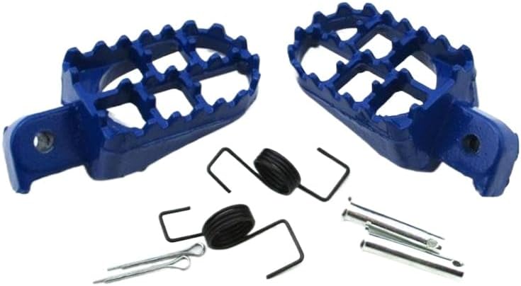 Throttle Handle Grips Footpegs Compatible with PW50 PW80 TW200 TTR90 TTR90E XR50R CRF50 CRF70 CRF80 CRF100F