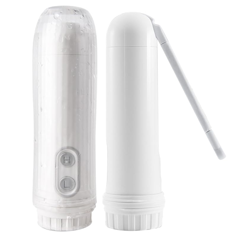 ECVV Portable Bidet Handheld Personal Travel Bidet with 2 Pressure Options, Electric Sprayer for Personal Hygiene Cleaning/Soothing Postpartum Care