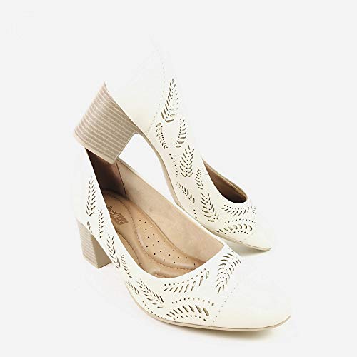 SAPATO COMFORTFLEX NAPA SALTO BLOCO FEMININO